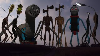 TEAM Traffic Light Head VS Siren Head Thomas VS TEAM Light Head VS Cursed Thomas VS TEAM Siren Head