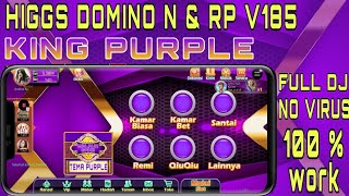 Tema King Purple 💥 Higgs Domino Terbaru N & Rp V185⚡ Full Dj & Musik Ori