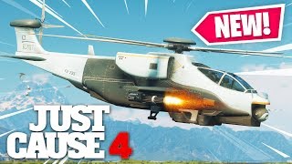 Just Cause 4 - NEW AGENCY HELICOPTER IS A BEAST!