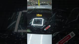 Perfect Rear Glass Tint Fix 🔧 | No Bubble Finish! #shorts