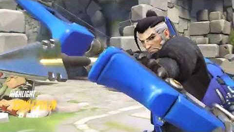 Oh fuck I actually got that -begins teabagging aggressively- (Hanzo Eichenwalde Highlight)