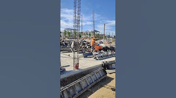 Technical Install column rebar before install formwork to cast concrete