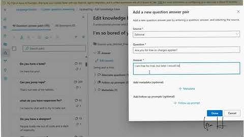 Chatbot creation using Azure #buildinginpublic #businessautomation