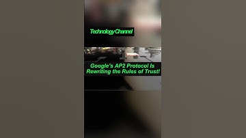 Google’s AP2 Protocol Is Rewriting the Rules of Trust!#AItrust #GoogleAP2 #AIagents
