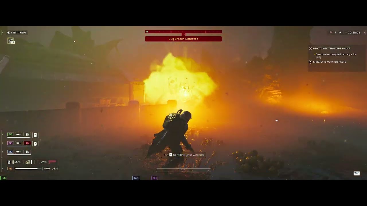 Helldivers 2 - Deactivate the Termicide Control System - YouTube