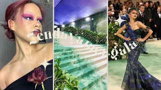 Zendaya's Makeup for the Sleeping Beauties Met Gala