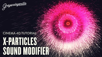 X-Particles Tutorial - Animate X-Particles With The Sound Modifier