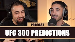 Robert Whittaker Gives His PREDICTIONS For UFC 300! | MMArcade Podcast (Episode 38)