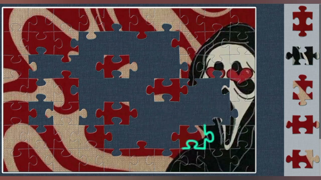 Heart Eyes, Horror Nights //jigsaw puzzle game//