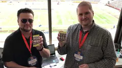 Cecil Lammey and Mike Pritchard Opening Packs of P...