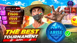 THE BEST FREE FIRE TOURNAMENT APP? 😍🏆 | 100% REAL & TRUSTED? 💯 | LET’S FIND OUT! 🔥 screenshot 1