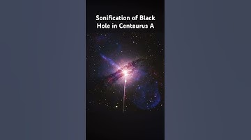 Sonification of Black Hole in Centaurus A