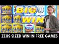 🏦 ZEUS Sized WIN ⚡ Free Games playing at Agua Caliente Cathedral City #ad