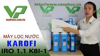 Máy lọc nước thông minh karofi IRO 1.1 K8I-1(08 cấp lọc)