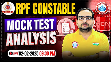 RPF Constable Mock Test 2024 | RPF Mock Test Analysis (2 Feb) Railway Mock Analysis By Ankit Sir
