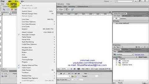Dreamweaver CS6 Tutorials Urdu Hindi 5