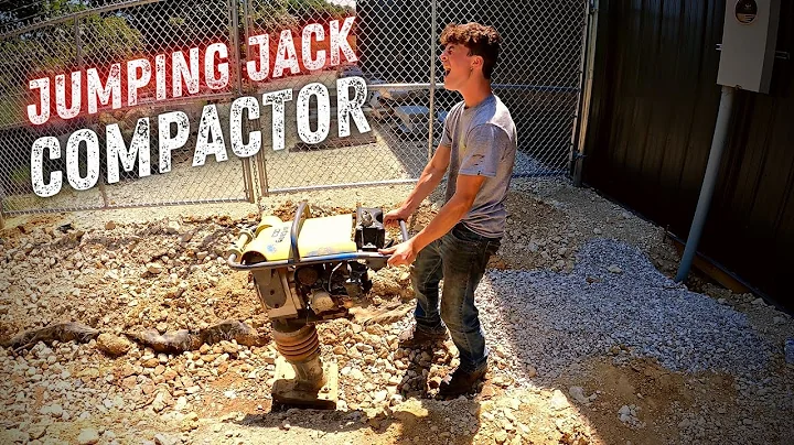 Trying Out A Jumping Jack Compactor!