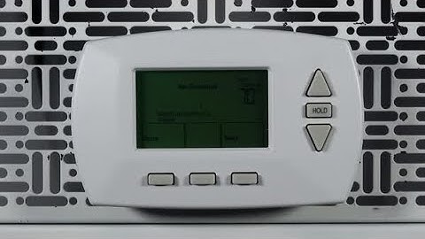 How to program schedules on the Honeywell Home RTH6450 thermostat - Resideo