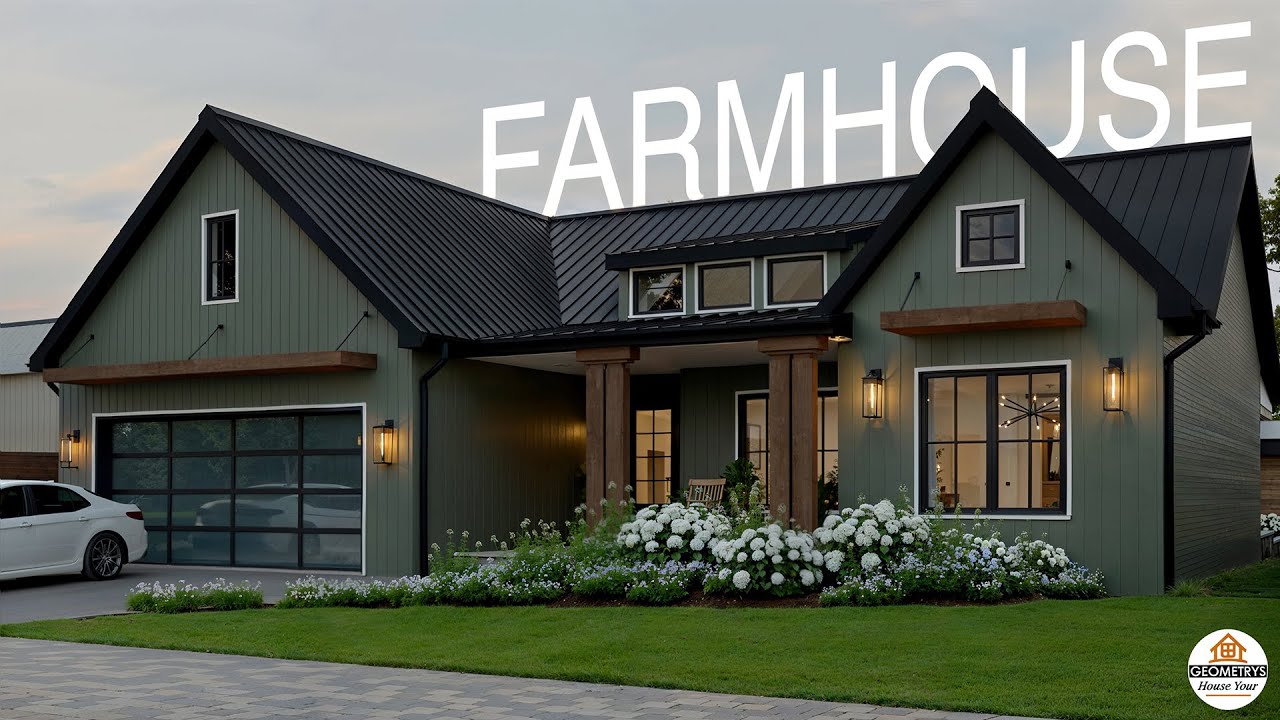 Уютный современный фермерский дом в техасском стиле 55x66 футов | Где комфорт встречается с повсе...
