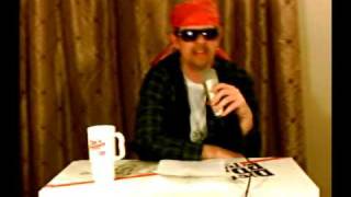 Axl Rose discusses Chinese Democracy record sales at Dr Pepper press conference December 13th 2008