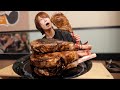 7㎏超え！巨大骨付き肉を1時間に以内に完食するしかない！【罰金5万円】