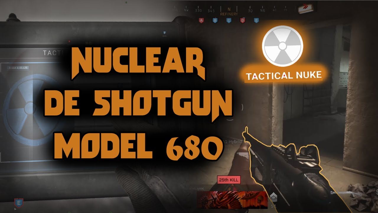 Call of Duty Modern Warfare - NUCLEAR de SHOTGUN - Model 680 - YouTube
