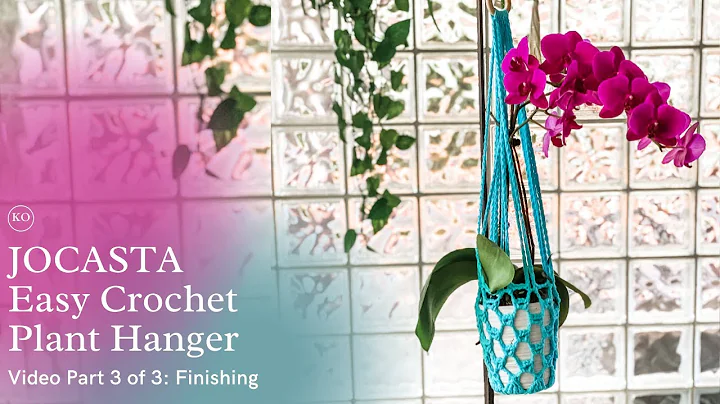 Learn How to Crochet a Plant Hanger in Minutes!