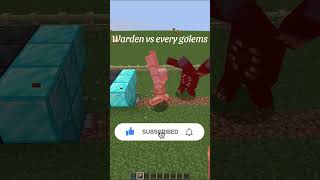 Warden vs every golems 🤯 screenshot 5