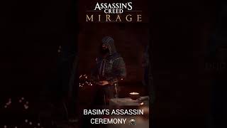 Assassin's Creed Mirage Basim Initiation Ceremony - Part 3 #shorts