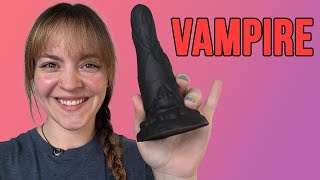 Educational Sex Toy Review - Calexotics Vampire Monster Silicone Fantasy Dildo