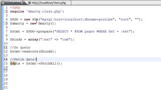 PHP OOP Svenska   37   PDO Statment