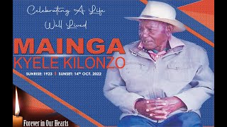 Celebrating The Life Of Mainga Kyele Kilonzo