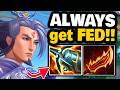this JUNGLE PATH will ALWAYS get you FED on MASTER YI!!
