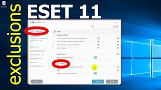 How to add Files to ESET Smart Security 11 Exceptions list screenshot 3
