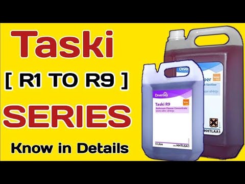 Hospitality - Cleaning Chemical and agents | Taski R- Series Usage | Housekeeping