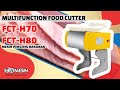 Mesin Pengiris Makanan - Multifunction Food Cutter FOMAC FCT-H70 FCT-H80