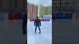 Каток в Путилково. Огромный, лёд хорошего качества и все это абсолютно бесплатно
