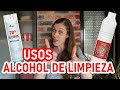 USOS DEL ALCOHOL DE LIMPIEZA 🧴🧼 CUANDO LO DESCUBRAS SE CONVERTIRA EN TU BASICO💯