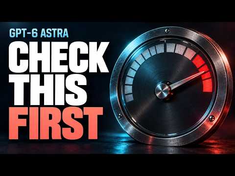 Hitting GPT-6 Astra Limits? Check Your Task First