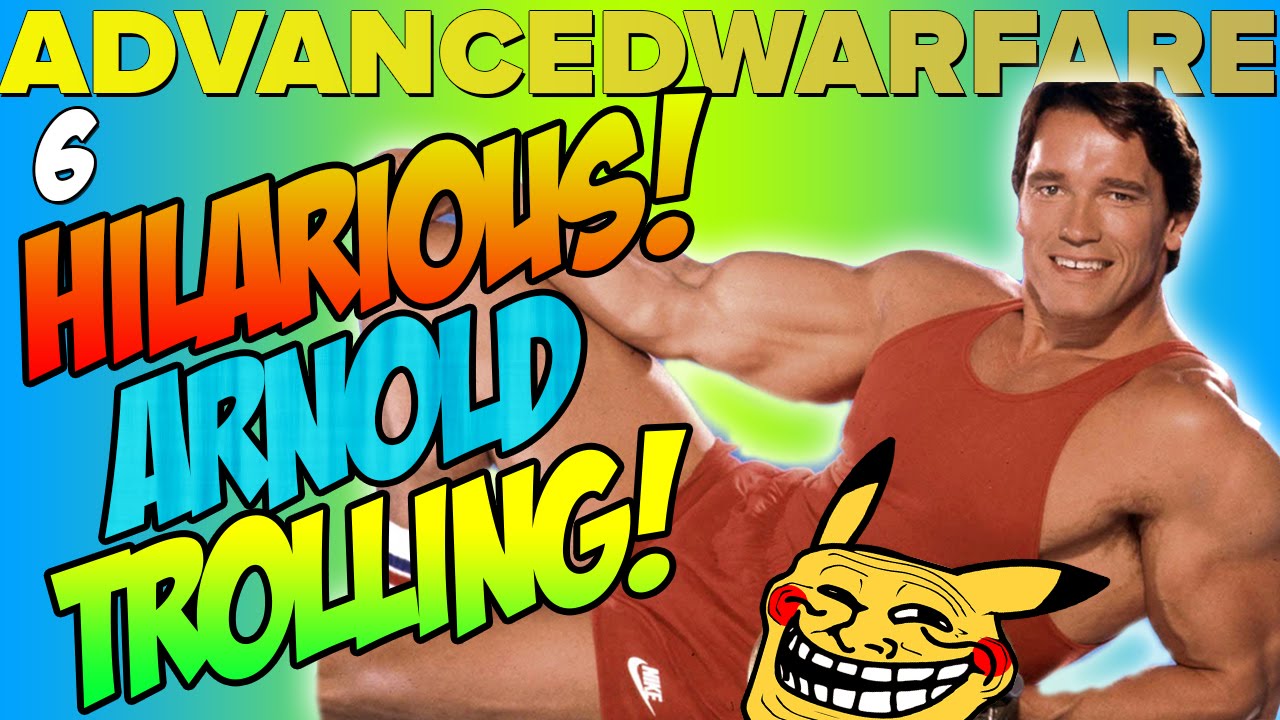 ★Advanced Warfare Trolling - "Arnold Schwarzenegger Plays COD!" (Funny Impression Voice Troll)