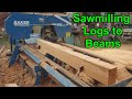 Sawmilling Logs To Beams