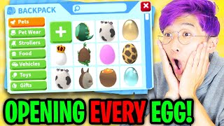 Can We Open EVERY EGG Ever In Adopt Me!? (CRAZY RARE PETS!)