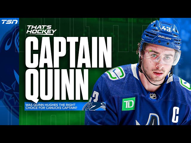 Is Quinn Hughes ready to be captain of the Canucks? - Vancouver Is