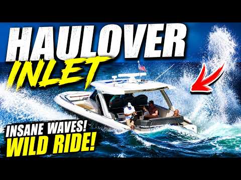 MAN HOOKS A FISH AT HAULOVER INLET BUT THE CAPTAIN WON'T SLOW DOWN! | HAULOVER BOATS