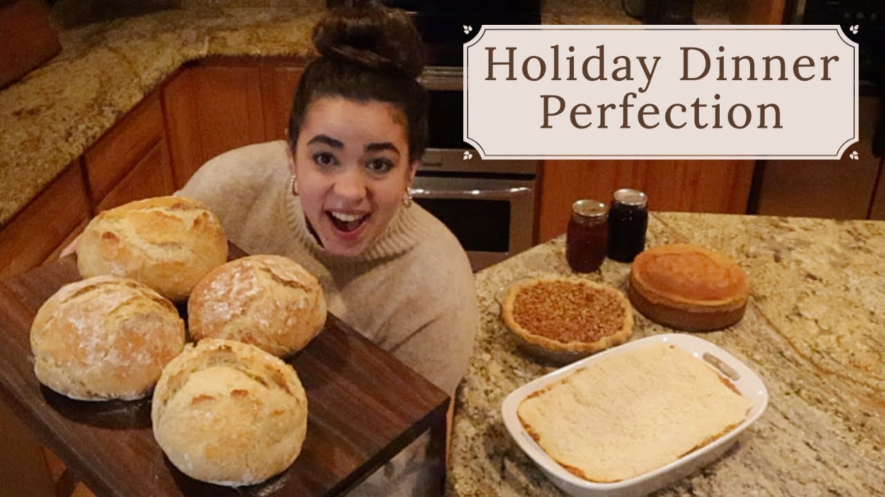 Holidays - Making an Entire Holiday Meal From Scratch