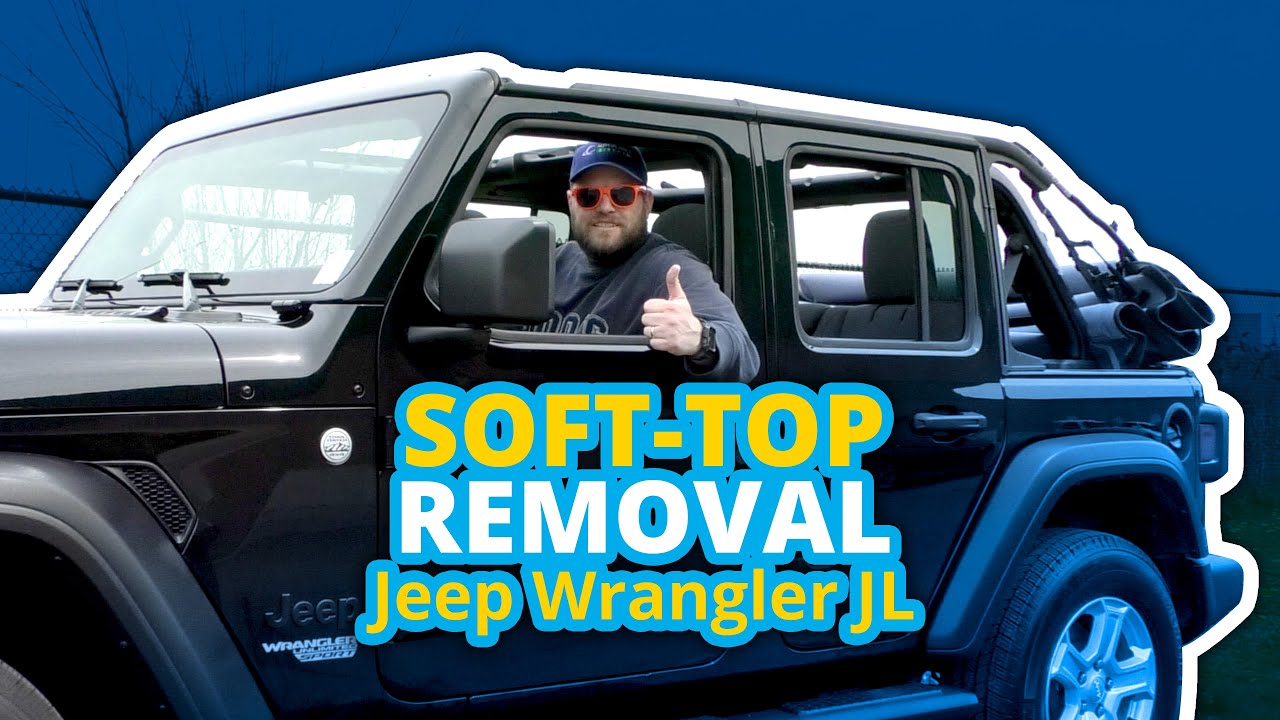 Jeep Wrangler Soft Top Removal - YouTube