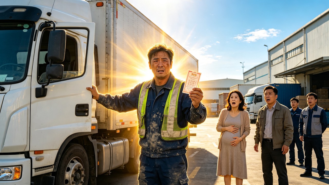 A truck driver is gravely in debt, ill, and desperate, but a lottery jackpot turns his life around