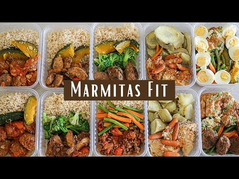 MARMITAS FIT PARA 10 DIAS  | Day Flaubert | dicas, ideias e muito mais