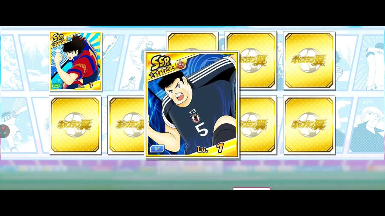 たたかえドリームチーム　復刻ガチャ60連　次藤と沢田狙い