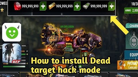Dead target mod menu 🎯| Dead target mod APK all guns unlocked | Death target mod menu 2024